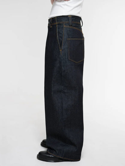 Japanese Curved-leg Jeans
