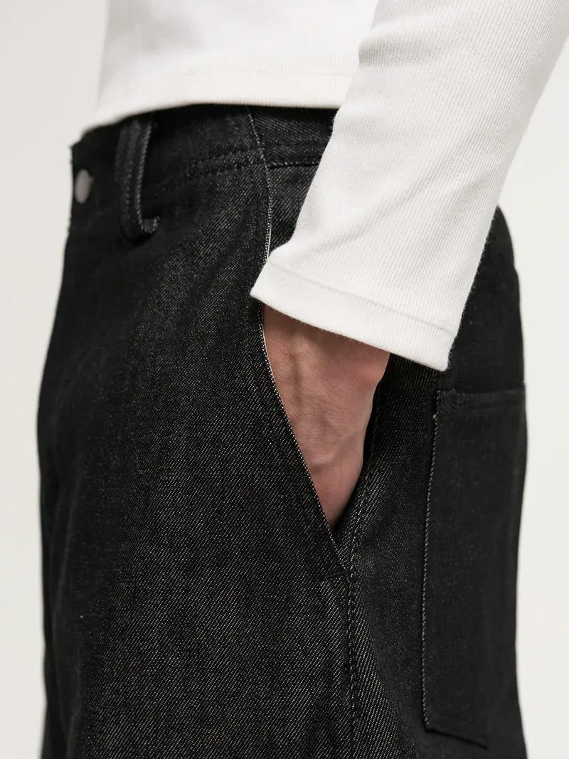 Japanese Curved-leg Jeans